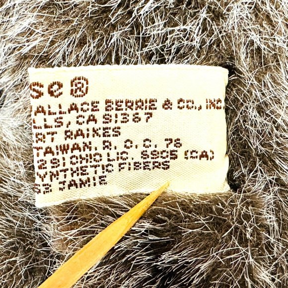 Raikes Wooden Face Jamie Bear Vintage 1985 - Picture 6 of 8